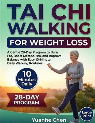 Tai Chi Walking for Weight Loss: A 28-Day Guided Program with Simple 10-Minute Daily Routines Designed to Support Healthy Fat Burn, Improve Balance, a