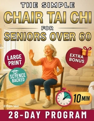 The Simple Chair Tai Chi for Seniors Over 60: Gentle 10-Minute Daily Seated Flows to Improve Mobility, Ease Stiffness, Regain Strength, and Feel Young