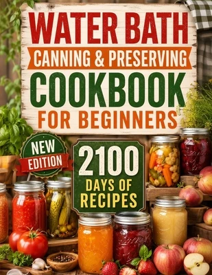 Water Bath Canning & Preserving Cookbook for Beginners: 2100 Days of Quick & Easy Homemade Recipes A Step-by-Step Guide to Healthy and High-Quality Fo